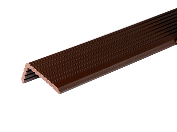 Уголок торцевой ДПК  T-DECKS PREMIUM 3D  (венге, серый, кедр, терракот, орех, графит, слоновая кость)